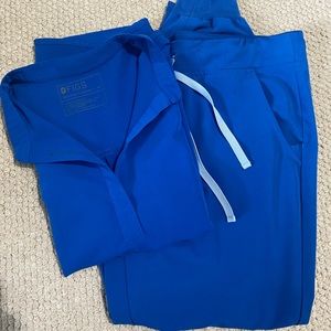 FIGS Scrubs Royal Blue